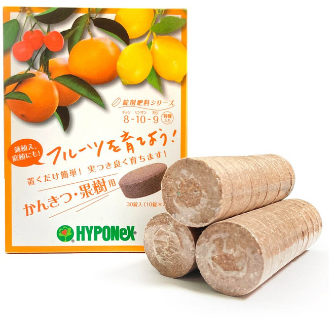 하이포넥스 감귤 과실수 정제비료 30정, 1세트