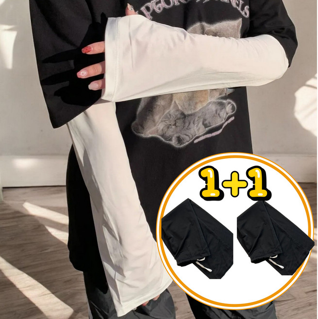 1+1 루즈핏 헐렁한 쿨토시 자외선차단