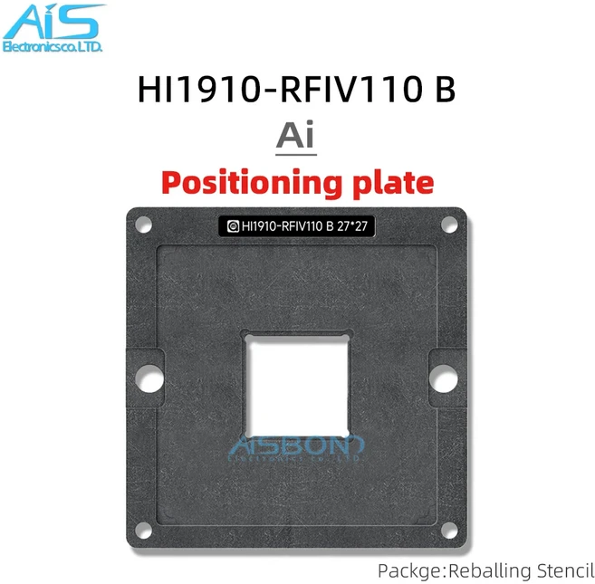 BGA GPU 리볼링 스텐실 템플릿 스테이션 RTX3080 포지셔닝 플레이트 공장 주석 그물 스틸 메쉬, 02 Positioning