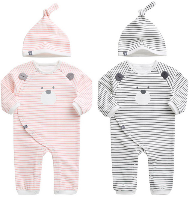 그린베베 국내생산 퓨어곰 우주복 2종셋트