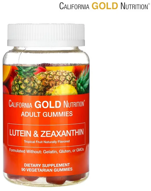CGN 캘리포니아골드뉴트리션 루테인 제아크산틴 구미젤리 90개 지아잔틴 매리골드, 1개, 90정 - 쿠팡