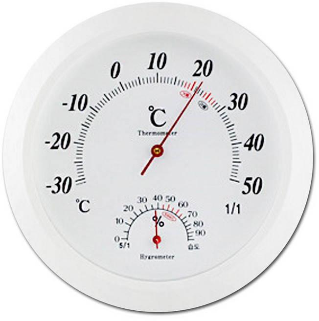 [이원헬스케어]나이스리빙 아날로그 온습도계, 1개