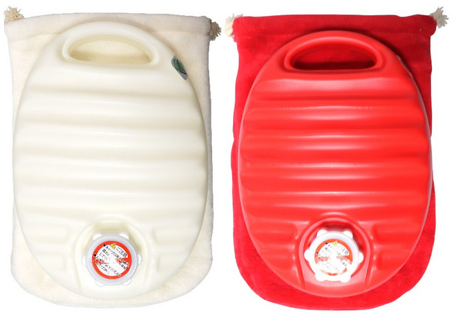 유단포 보온 물 주머니 캠핑 난로 핫팩 찜질팩 600ml 2200ml 2800ml 중 택1, 2.2L 화이트, 선택03. 2.2L (화이트)