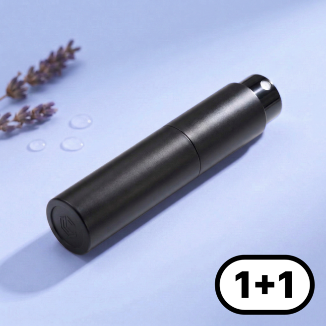 테르오 가방에 쏙 향수 스프레이 공병 10ml, 2개, 블랙