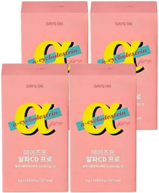 데이즈온 원데이 알파CD프로 라즈베리맛, 4개, 14회분