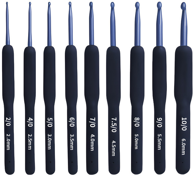 코히모 뜨개질 코바늘 9종 세트, 1세트