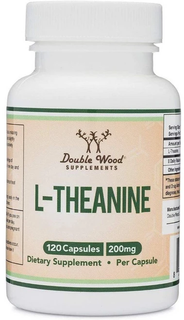 더블우드 서플리먼트 L 엘 테아닌 200mg 캡슐, 1개 - 쿠팡