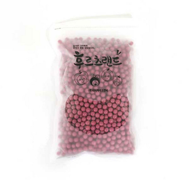 이홈베이킹 샤이니볼 케익장식 딸기 소, 500g, 1개