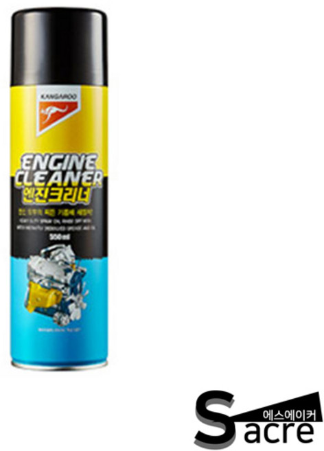 캉가루 엔진크리너 엔진룸세정제 엔진세정제 세차용품 먼지기름때 찌든때세정제, 1개, 550ml