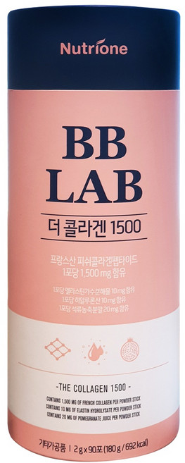 뉴트리원 BB LAB 더콜라겐 1500 비비랩 코스트코, 2g, 90개
