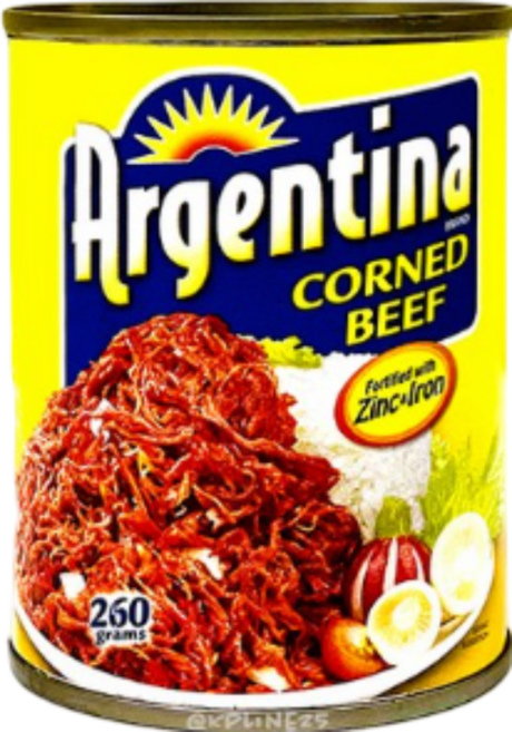 Argentina Corned Beef 175g 아르젠티나 콘드 비프, 1개, 260g