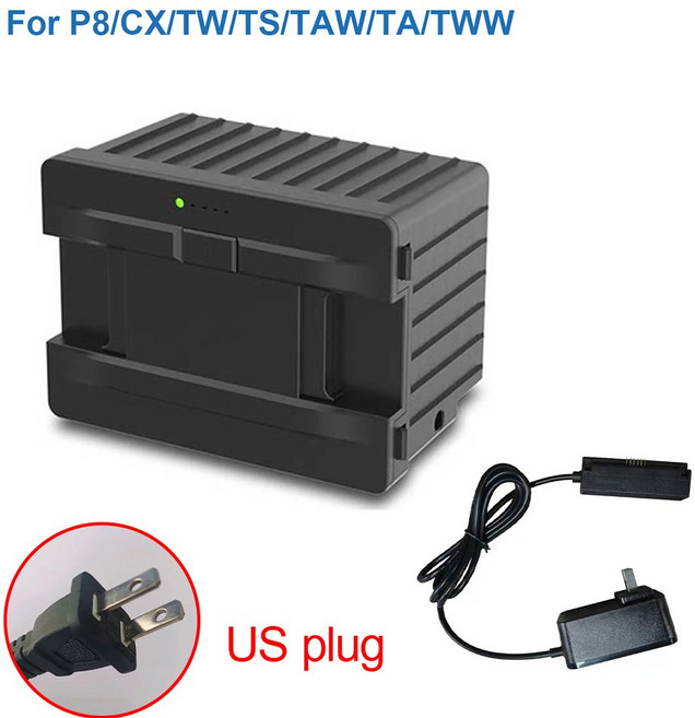 자동차 냉장고 내장 배터리 15600mAh 플러그 앤 플레이 충전기 휴대용 야외, Us plug