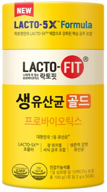 종근당건강 락토핏 골드, 100g, 1개