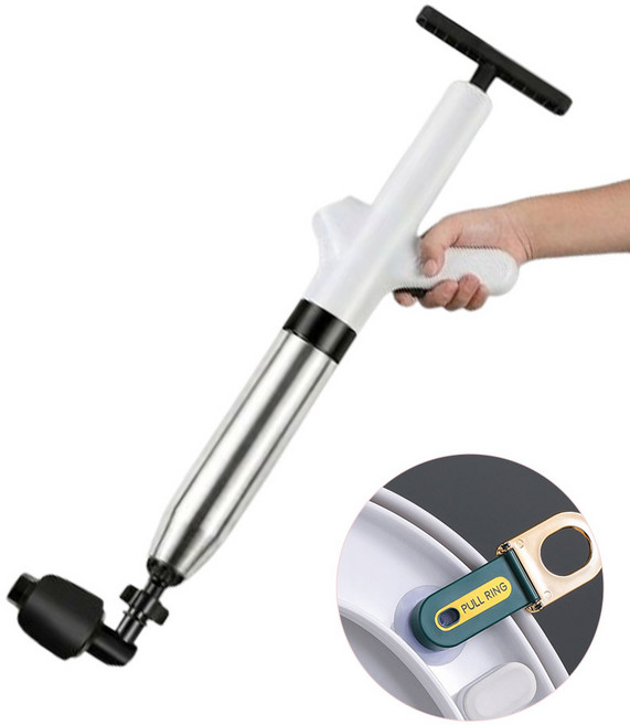 프리폼 오즈리빙 3초 국민 원샷뚫어뻥 화장실 변기 싱크대 주방 욕실 화장실 막힘 뚫는기계, 화이트