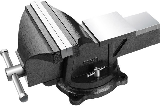 스톰가드 목공 탁상 바이스 360도 회전 모루, 5인치