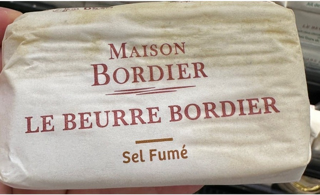 Le Beurre Bordier 보르디에 프랑스 훈제소금 버터, 125g, 1개