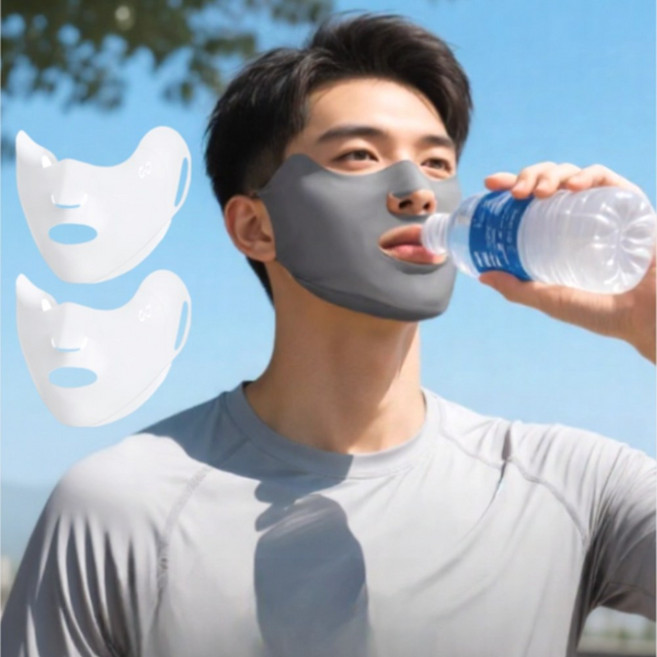 마미앤 자외선차단 마스크 스포츠 얼굴 햇빛가리개 쿨마스크