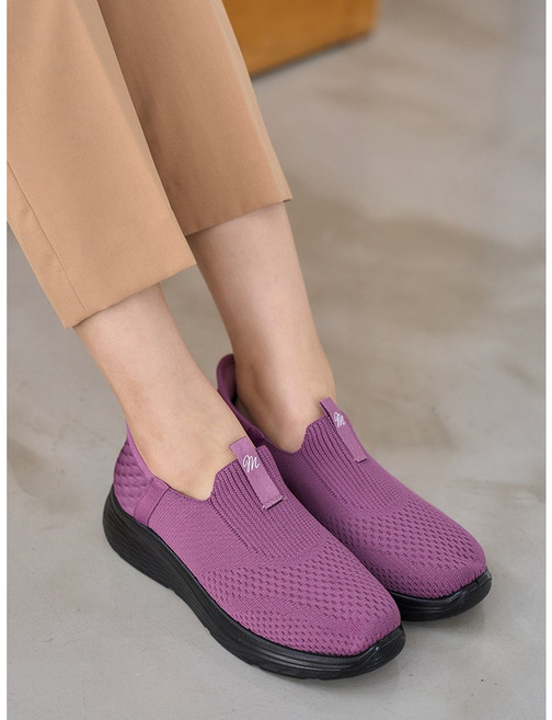 QM250223C 브루니 여성슬립온 단화 플랫 운동화