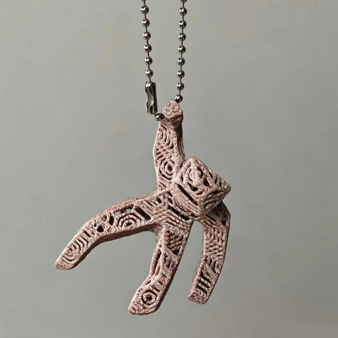 프로젝트 헤일메리 로키 외계 생명체 돌맹이 돌 키링 거미형 캐릭터 열쇠고리, 2