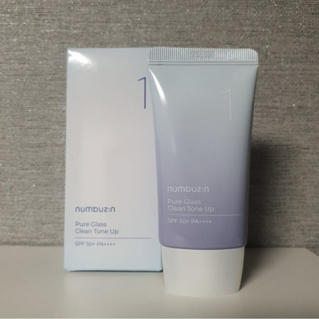넘버즈인 1번 유리알 맑은 톤업클리어 SPF50+ PA++++, 50ml, 1개