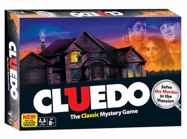 (영문판) Cluedo 클루도 캐쥬얼 추리 카드 보드게임, 1) 신형 CLUEDO, 1개