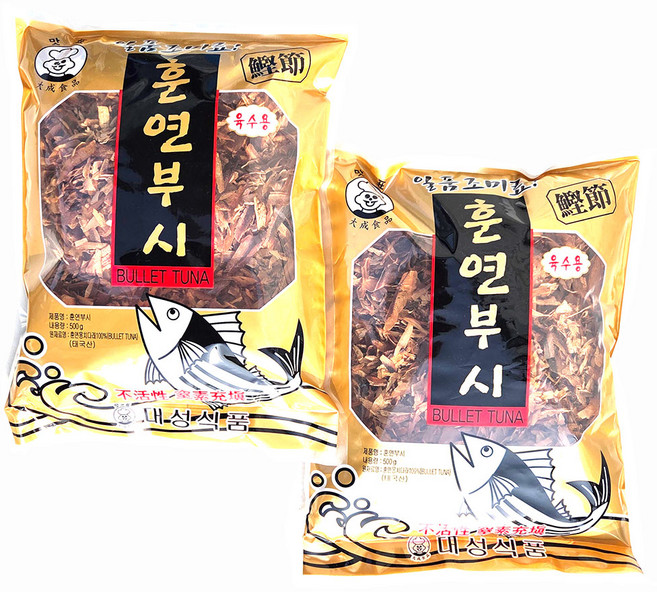 대성 가쓰오부시 훈연부시 500g 육수용 국물용 장국, 2개