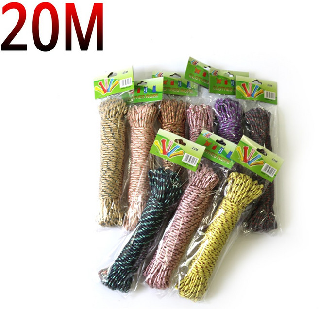 수풍 장어 문어 대형 새우 새우망 원형 통발 미끼 집어제 떡밥, --05. 칼라 로프끈 20M, 1개