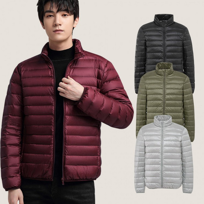 초경량 숏패딩 겨울 근무복 파카 작업복 가벼운 패딩