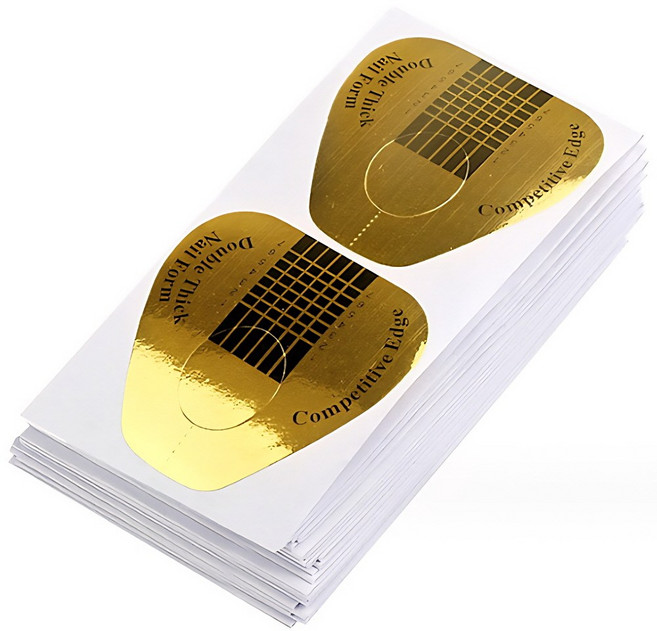 손톱연장 아크릴폼지 네일폼지 100개, 1개