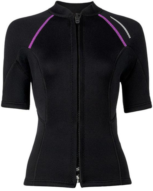 네오프렌 성인용 민소매 상의 잠수복 서핑 수영 다이빙 수상 스포츠 래시가드 조끼, 검은색