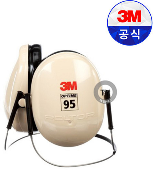 3M H6시리즈/귀덮개/쓰리엠/쓰리엠귀덮개/H6A/H6B/H6P3E/헤드밴드형/헬멧부착형/머리뒤로 넘기는 타입/H6Series, 1개