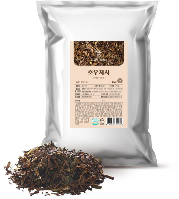 티스트롱 호우지차 대용량 벌크 1KG, 1개, 1개입