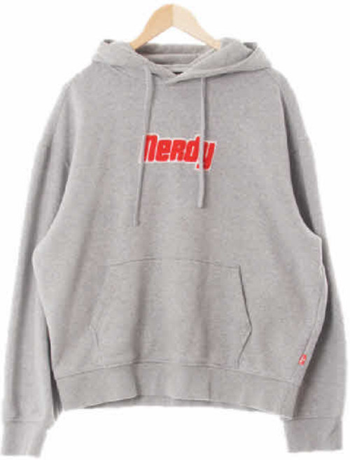 1116 널디 멜란지그레이 면혼방 부클텍스트루즈후드티 [M]