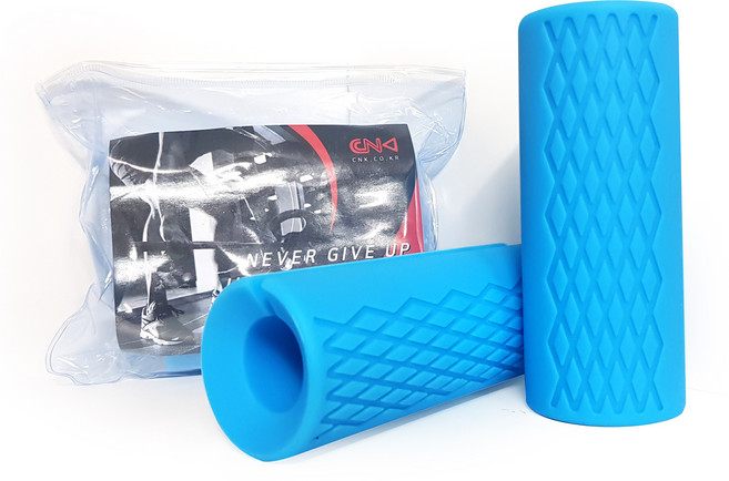 씨앤케이 악력 전완근 강화 팻그립, 블루