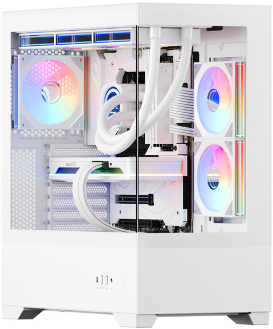 가이드컴 GPC-5602W 인텔i5 14600KF RX9070 XT DDR5 화이트 본체 QHD해상도 게이밍컴퓨터 조립PC