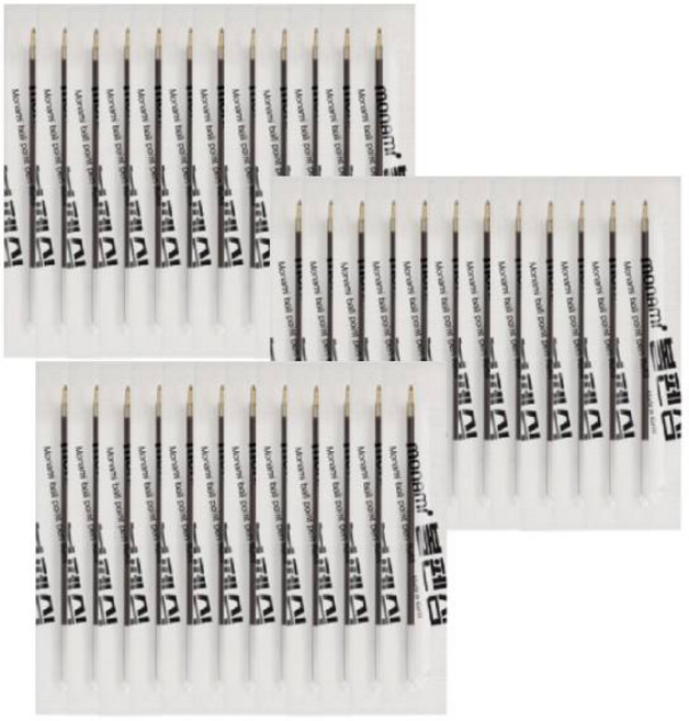 모나미 영심153리필(0.7mm), (흑색/12EA/MN3603011)3다스