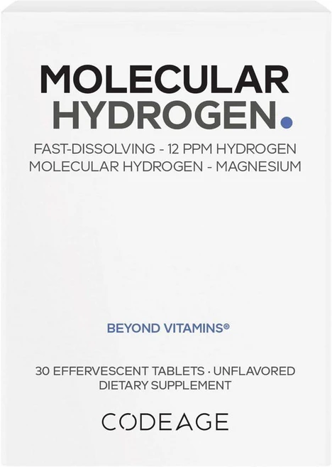 코드에이지 Molecular Hydrogen 12 PPM Hydrogen 타블렛 30정, 1개 - 쿠팡