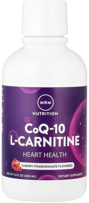 MRM Nutrition CoQ-10 L-Carnitine Cherry-Pomegranate 16 fl oz 480 ml, MRM Nutrition, CoQ-10 L-Carnit, 1개 - 쿠팡