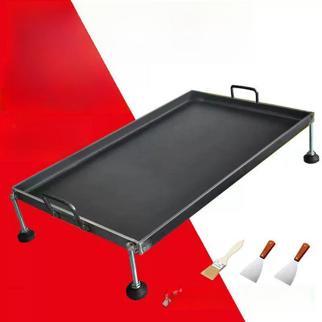 업소용 철판 스테이크, 60x50cm 6mm 스탠드 포함, 1개, 1cm