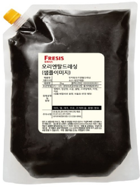 오리엔탈드레싱, 1개, 2kg
