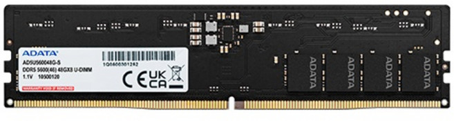 [공식수입사] ADATA DDR5-5600 CL46-45-45 (32GB), 32GB, 1개