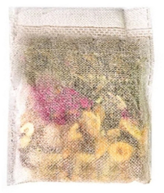 二十四味草本足浴包 養生泡澡泡腳中藥包 促進血液循環 艾草足浴適用泡腳機, 1個, 散裝10小包體驗