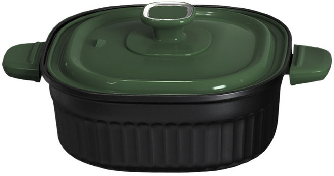 돈림 딥 에어프라이어용 냄비, DL-7711(Dark Green)