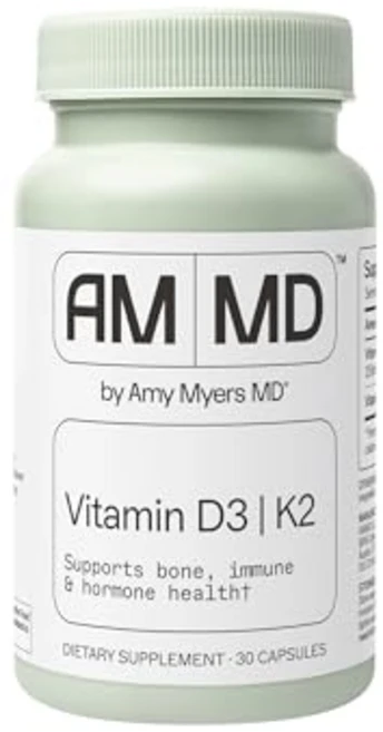 에이미 마이어스 MD 비타민 D3/K2 10 000 IU 30정, 1개 - 쿠팡