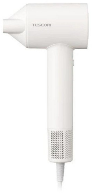 TESCOM TD760TW 專業負離子吹風機 濃度負離子 羽量級BLDC, 白色