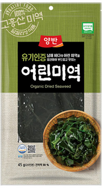 동원 양반 어린미역 45g (20인분), 1개