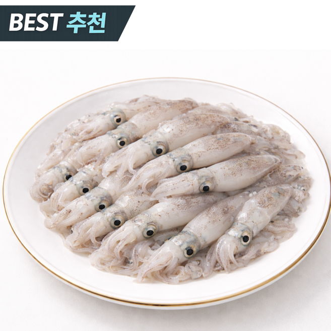 [횟감용] 국내산 생물 호래기 꼴뚜기, 1개, 1kg