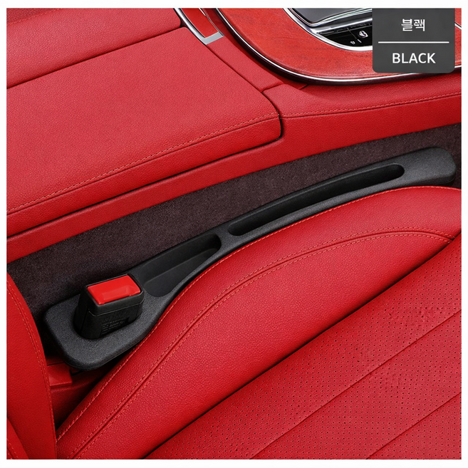 모먼플로 전차종 호환 차량 수납 틈새 쿠션 자동차 사이드 포켓, 1세트, 브라운