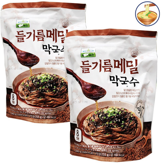 칠갑농산 들기름 메밀막국수, 2개, 1.24kg