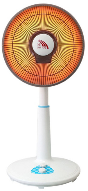 聯統 14吋定時桌立鹵素電暖器 LT-928